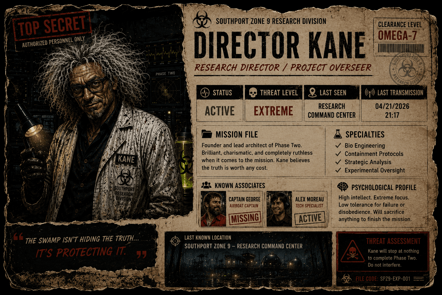 Director Kane